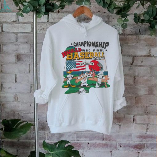 Looney Tunes Squad Championship World WBC Final Baseball classic USA vs Japan shirt