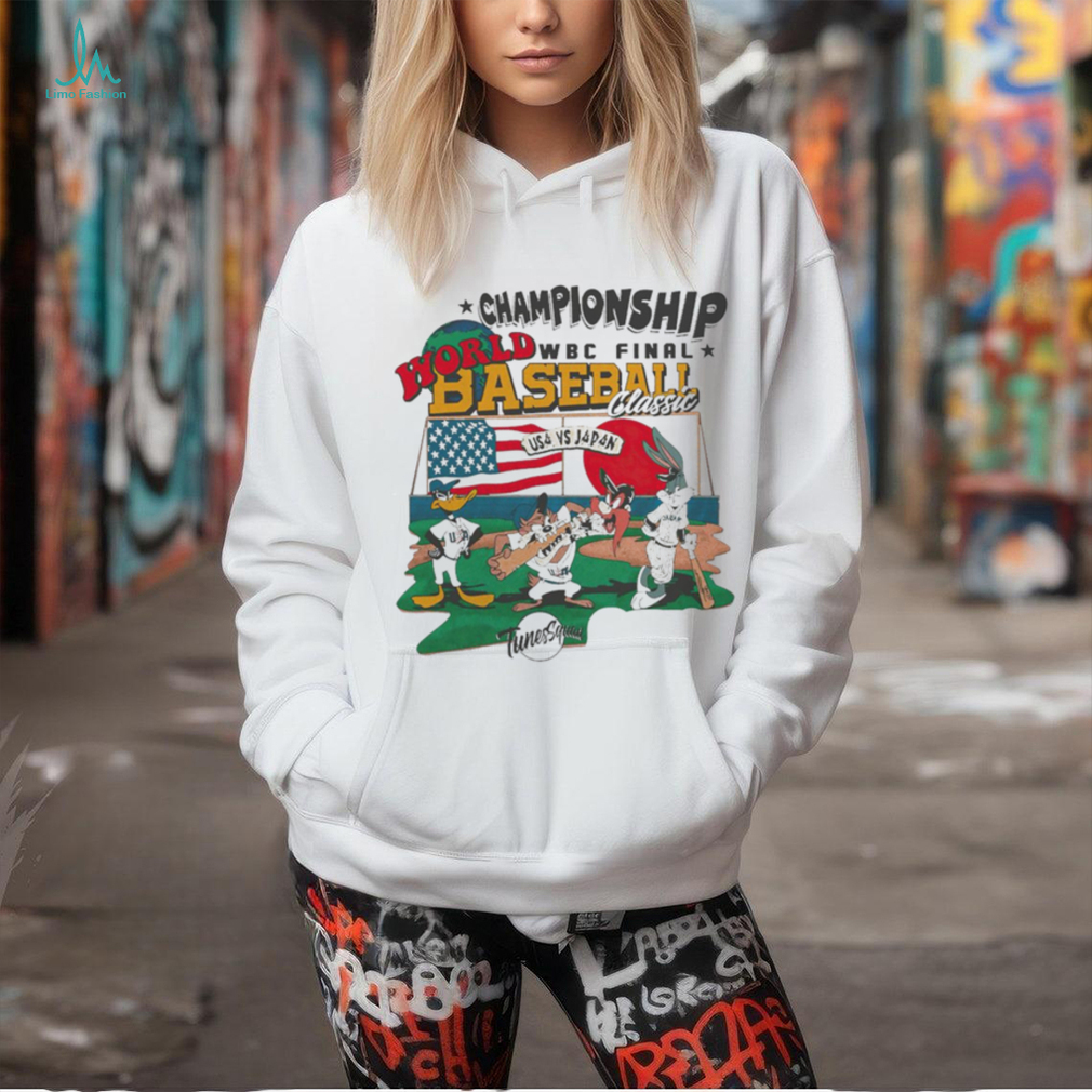 Looney Tunes Squad Championship World WBC Final Baseball classic USA vs Japan shirt Looney Tunes Squad Championship World WBC Final Baseball classic USA vs Japan shirt