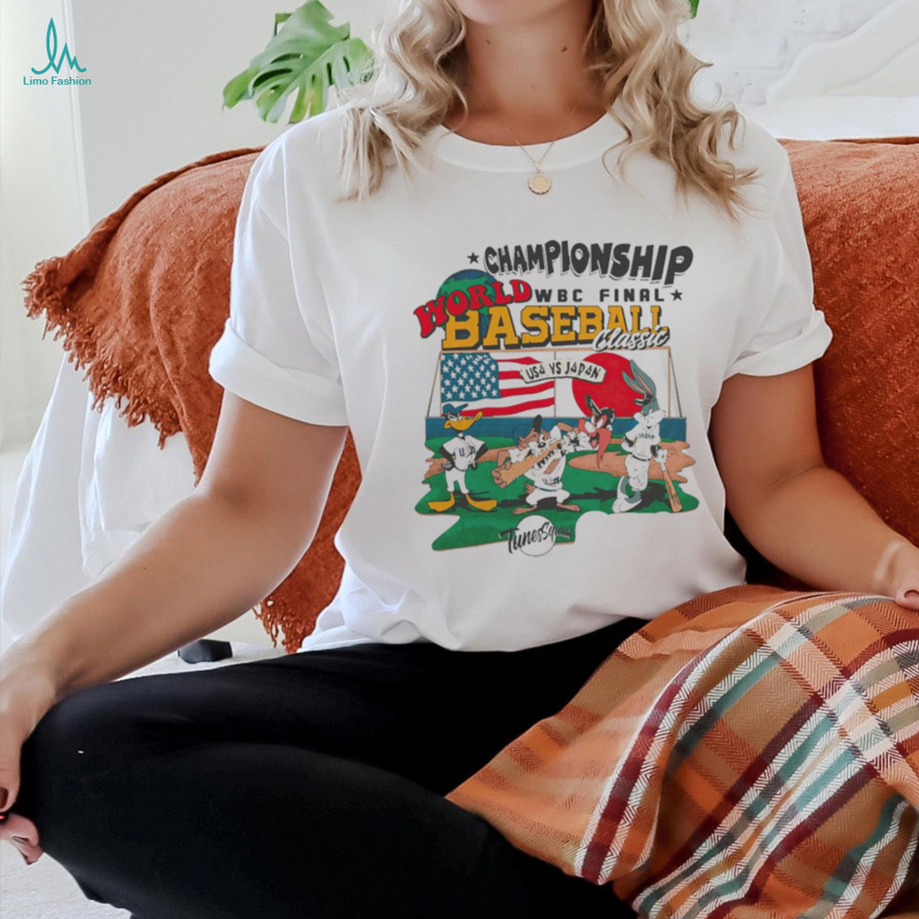 Looney Tunes Squad Championship World WBC Final Baseball classic USA vs Japan shirt Looney Tunes Squad Championship World WBC Final Baseball classic USA vs Japan shirt