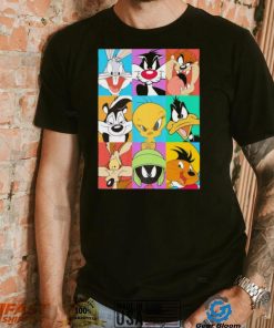 Looney Tunes characters in frames 2024 shirt