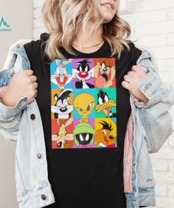 Looney Tunes characters in frames 2024 shirt