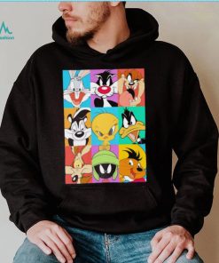 Looney Tunes characters in frames 2024 shirt