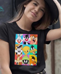 Looney Tunes characters in frames 2024 shirt