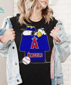 Los Angeles Angels Snoopy And Woodstock The Peanuts Baseball shirt, hoodie, sweater, long sleeve and tank top Los Angeles Angels Snoopy And Woodstock The Peanuts Baseball shirt