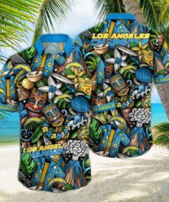 Los Angeles Chargers NFL Flower Hawaii Shirt And Tshirt For Fans