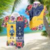 Pittsburgh Steelers VS NFL Las Vegas Raiders Mascot Tropical Aloha Hawaiian Shirt For Summer