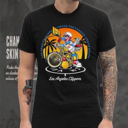 Los Angeles Clippers chuck the condor Venice Beach logo shirt