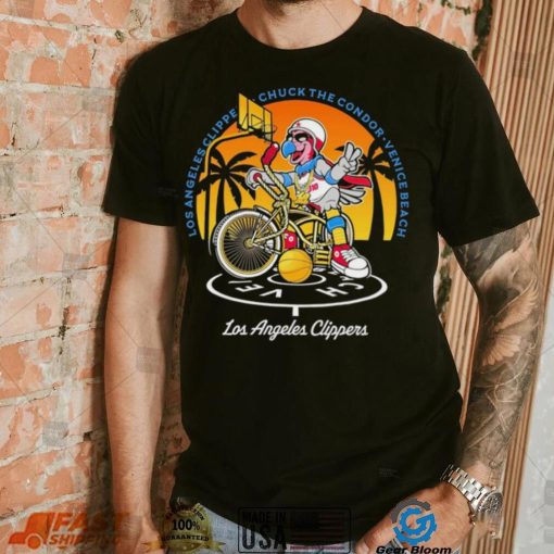 Los Angeles Clippers chuck the condor Venice Beach logo shirt