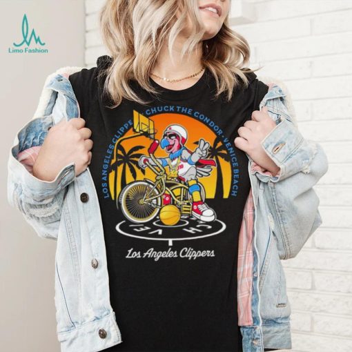 Los Angeles Clippers chuck the condor Venice Beach logo shirt