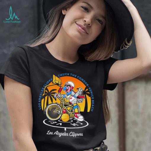 Los Angeles Clippers chuck the condor Venice Beach logo shirt