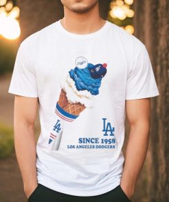 Los Angeles Dodgers Ice Cream Baseball T Shirt