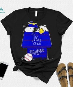 Los Angeles Dodgers Snoopy And Woodstock The Peanuts Baseball shirt