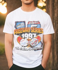 Los Angeles Dodgers vs Los Angeles Angels Freeway Series 1997 The Collision in California classic shirt