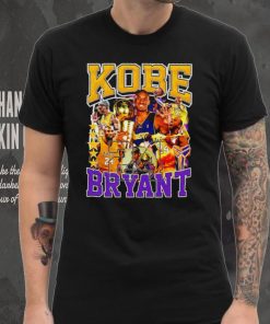 Los Angeles Lakers Kobe Bean Bryant number 24 professional basketball player honors shirt