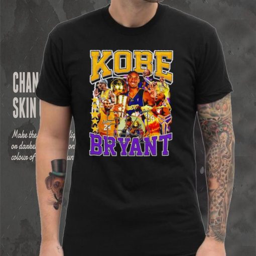 Los Angeles Lakers Kobe Bean Bryant number 24 professional basketball player honors shirt