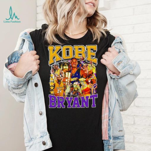 Los Angeles Lakers Kobe Bean Bryant number 24 professional basketball player honors shirt