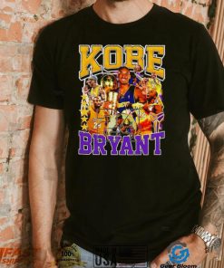 Los Angeles Lakers Kobe Bean Bryant number 24 professional basketball player honors shirt