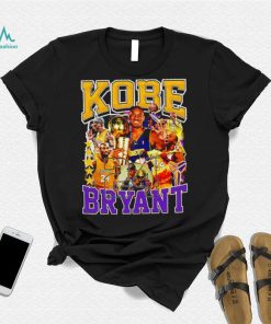 Los Angeles Lakers Kobe Bean Bryant number 24 professional basketball player honors shirt