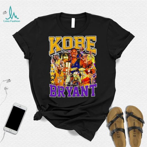 Los Angeles Lakers Kobe Bean Bryant number 24 professional basketball player honors shirt