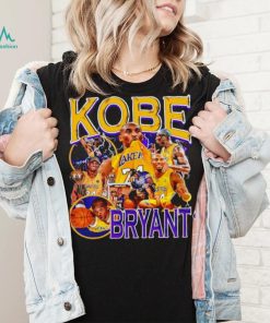 Los Angeles Lakers Kobe Bean Bryant professional basketball player honors shirt