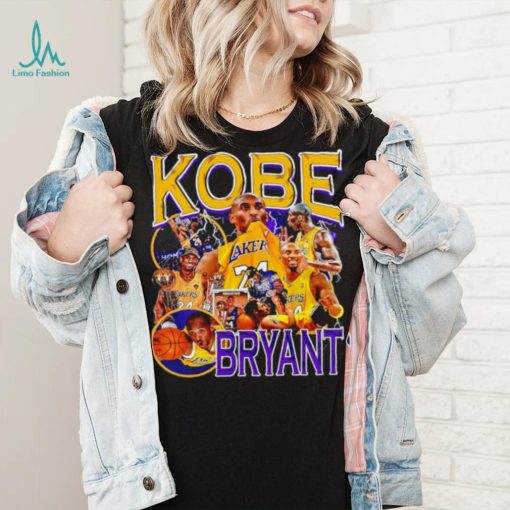 Los Angeles Lakers Kobe Bean Bryant professional basketball player honors shirt