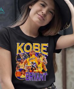 Los Angeles Lakers Kobe Bean Bryant professional basketball player honors shirt