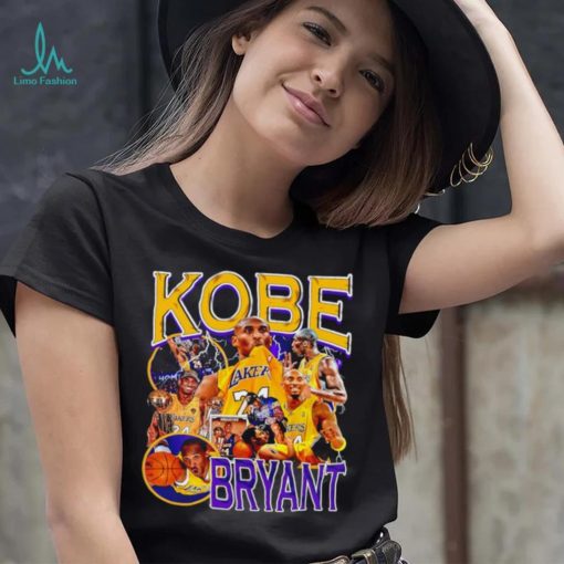 Los Angeles Lakers Kobe Bean Bryant professional basketball player honors shirt