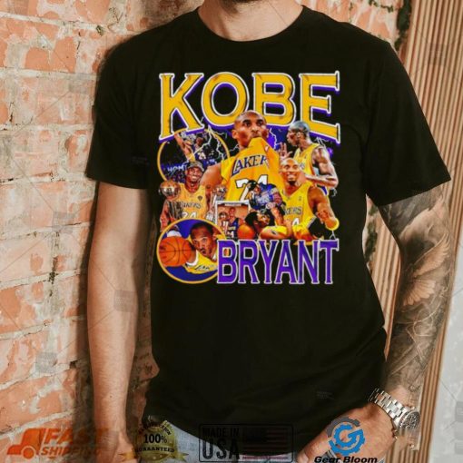 Los Angeles Lakers Kobe Bean Bryant professional basketball player honors shirt