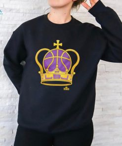 Los Angeles Lakers LeBron James LBJ crown shirt