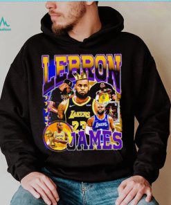 Los Angeles Lakers LeBron James professional basketball player honors crown shirt