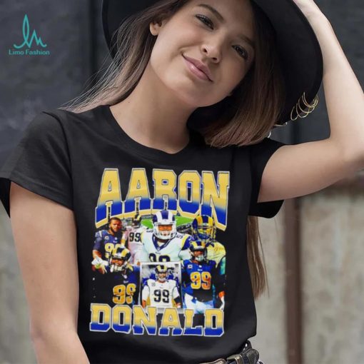 Los Angeles Rams Aaron Donald number 99 professional football player honors shirt