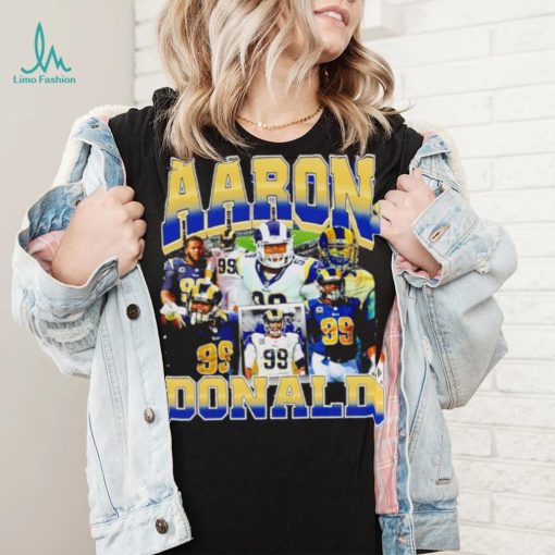 Los Angeles Rams Aaron Donald number 99 professional football player honors shirt