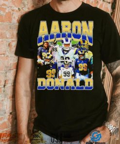 Los Angeles Rams Aaron Donald number 99 professional football player honors shirt