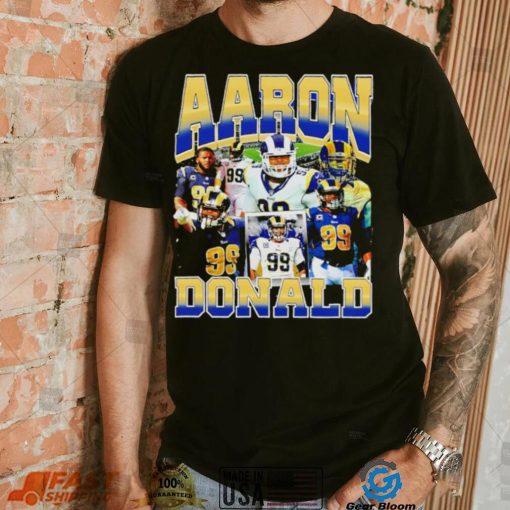 Los Angeles Rams Aaron Donald number 99 professional football player honors shirt