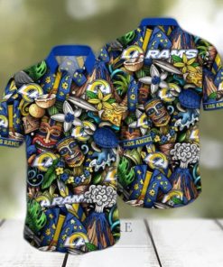 Los Angeles Rams NFL Flower Hawaii Shirt And Tshirt For Fans