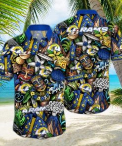 Los Angeles Rams NFL Flower Hawaii Shirt And Tshirt For Fans