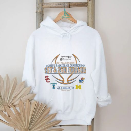 Los Angeles USC 2024 NCAA Division I Women’s Basketball Championship 1st, 2nd Rounds Shirt