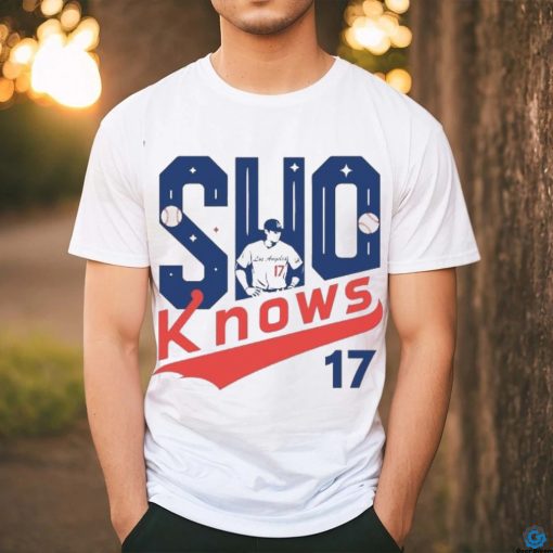 Los Angeles player WHO Knows 17 Baseball shirt