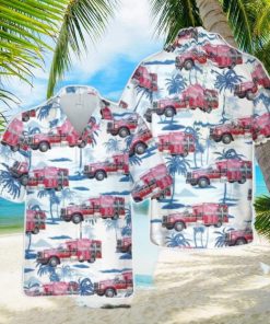 Louisiana City of Bossier City Fire Department EMS Hawaiian Shirt Beach Shirt For Men Women