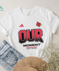 Louisville Cardinals adidas Unisex 2024 On Court Bench Our Moment Long Sleeve T Shirt