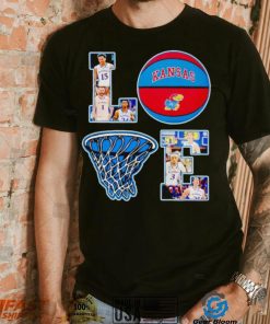 Love Kansas Jayhawks men’s basketball shirt