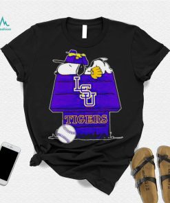 Lsu Tigers Snoopy And Woodstock The Peanuts Baseball shirt