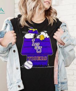 Lsu Tigers Snoopy And Woodstock The Peanuts Baseball shirt