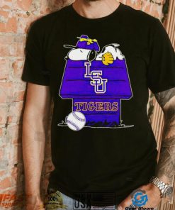 Lsu Tigers Snoopy And Woodstock The Peanuts Baseball shirt