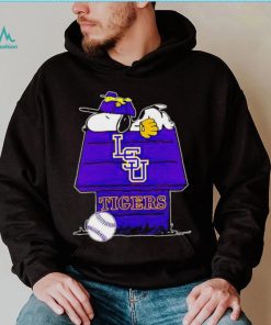 Lsu Tigers Snoopy And Woodstock The Peanuts Baseball shirt