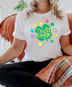 Lucky Charm Shamrock St Patricks Day shirt