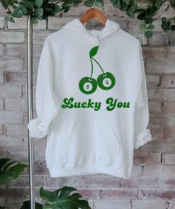 Lucky You 8 Ball Cherry Patricks Day shirt