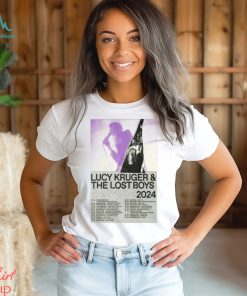 Lucy Kruger & The Lost Boys Europe 2024 poster shirt