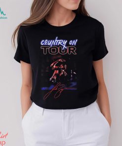 Luke Bryan Country On Tour Fan Signature Shirt
