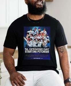 MLB 2024 Nl Opening Day Starting Pitchers Unisex T Shirt
